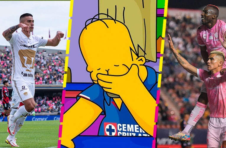 LA GOLEADA DEL ATLAS Y LOS MEMES QUE DEJÓ LA CRUZAZULEADA EN LA JORNADA 15 DE LA LIGA MX