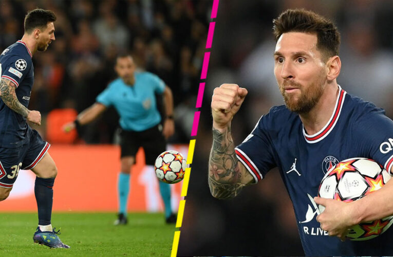 EL DOBLETE (CON PENAL A LO PANENKA) DE MESSI CONTRA EL LEIPZIG EN LA CHAMPIONS LEAGUE