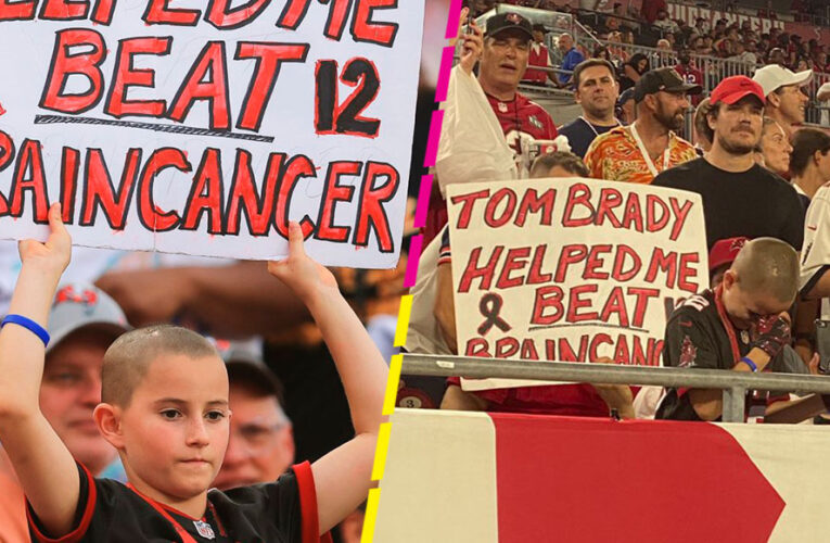 EL ENORME GESTO DE TOM BRADY CON UN PEQUEÑO FAN QUE SUPERÓ EL CÁNCER