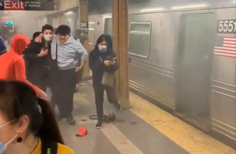 Tiroteo en metro de Nueva York deja 16 heridos