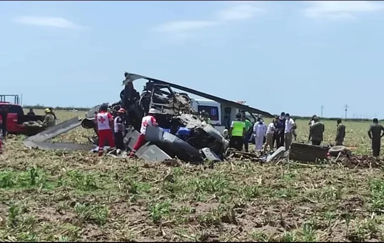 Enviarán a EU caja negra del helicóptero de la Marina derribado en Sinaloa.