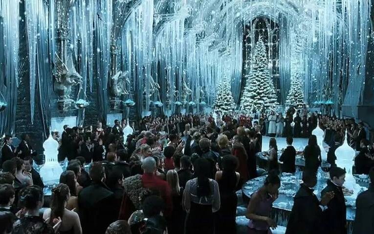 La CDMX se viste de blanco con el Gran Baile de Invierno de Harry Potter.