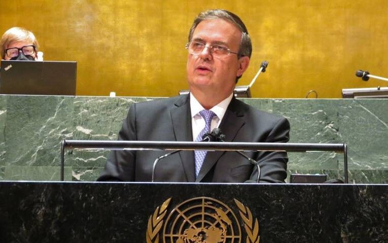 Ebrard presentará en septiembre propuesta de tregua mundial ante la ONU.